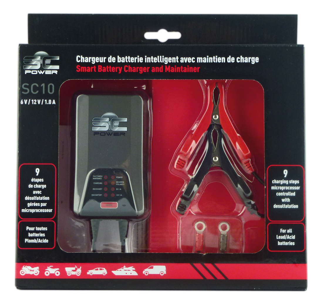 SC Power SC38 3.8 Amp Smart Battery Charger 